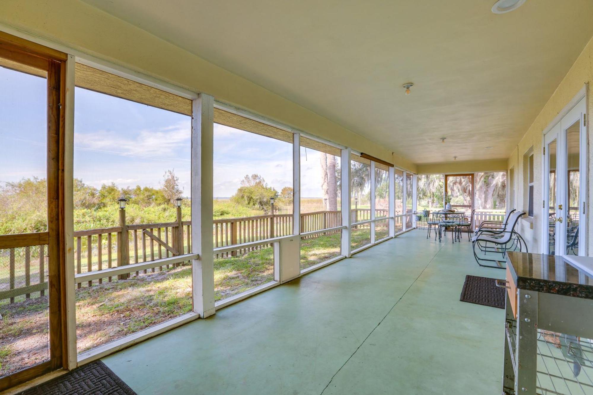 Lush Lorida Home On Lake Istokpoga Sebring Exterior photo